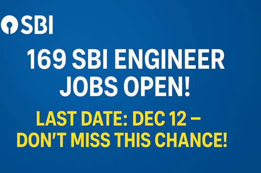 SBI Recruitment 2024: Apply for 169 Assistant Manager Engineer Posts – Check Eligibility, Salary & Last Date