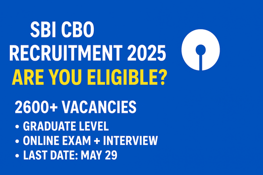 Big SBI Job Alert! 2,600 Officer Vacancies Announced