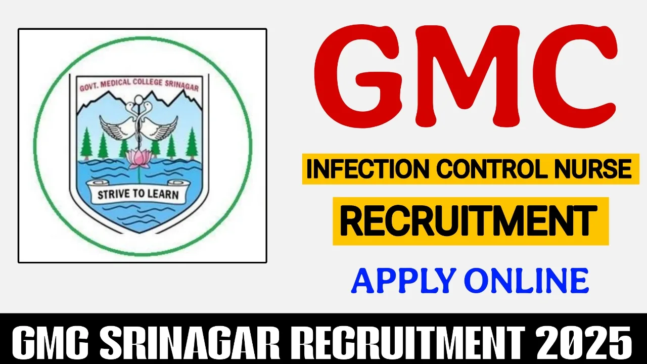 GMC Srinagar Recruitment 2025