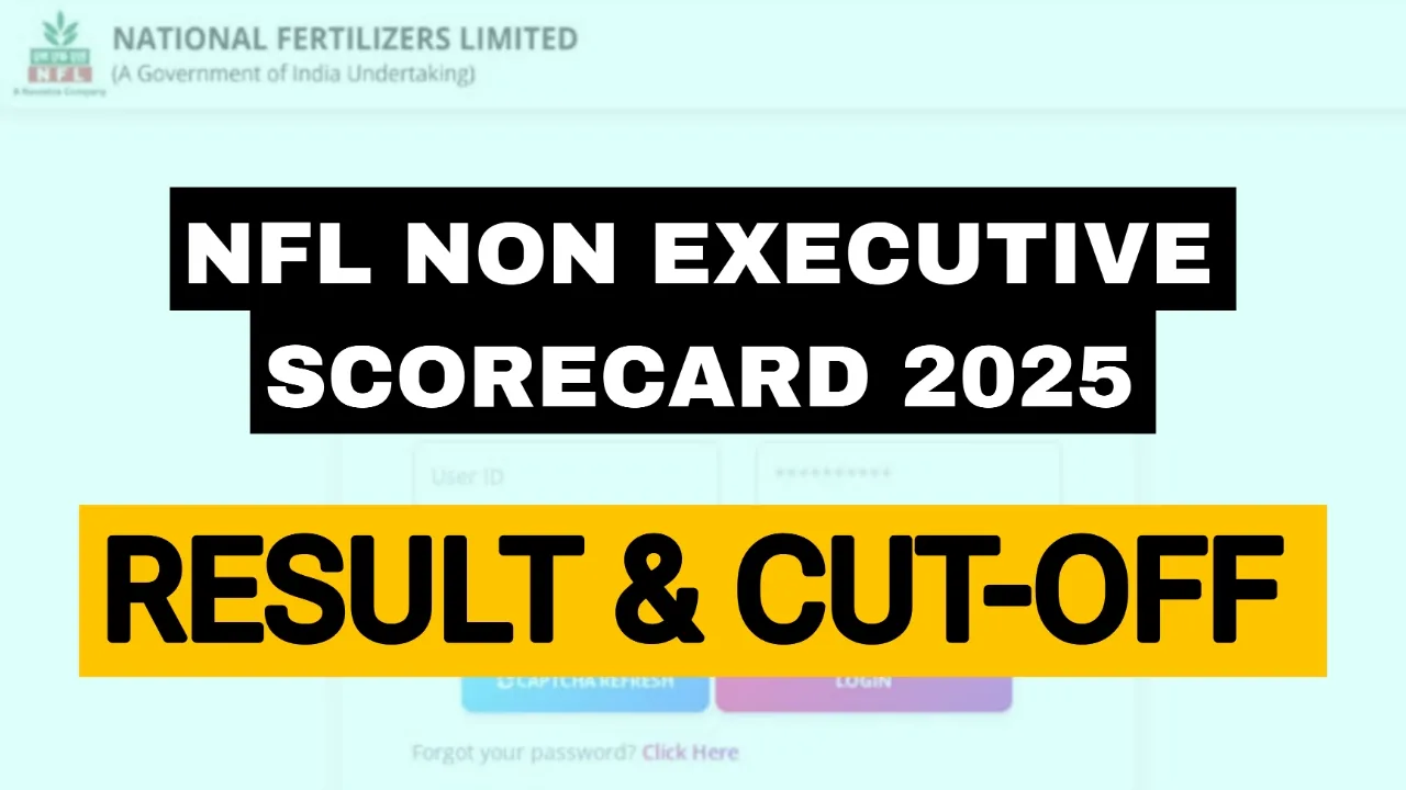 NFL Non Executive Scorecard 2025