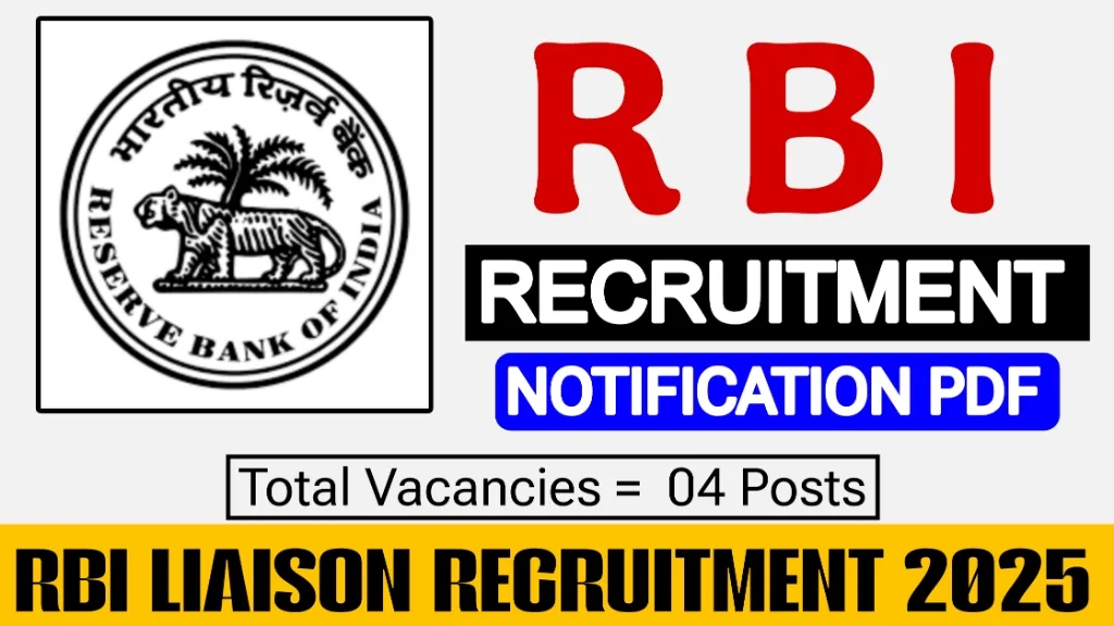 RBI Liaison Recruitment 2025